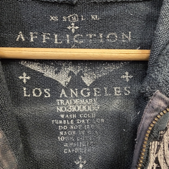 ☠️ Vintage Affliction House Of Jealous Souls Hoodie - Picture 5 of 9